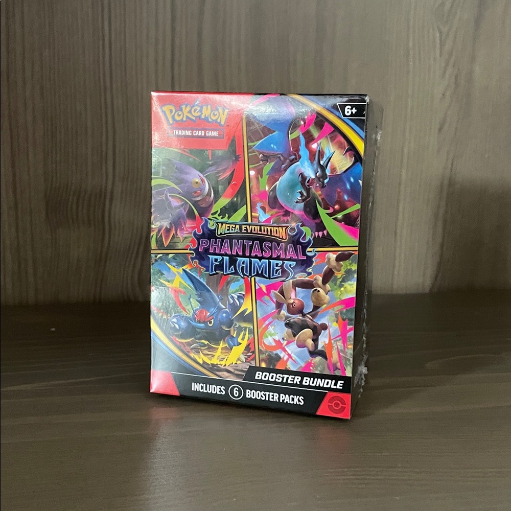 Mega Evolution Phantasma Flames Booster Bundle Factory Sealed